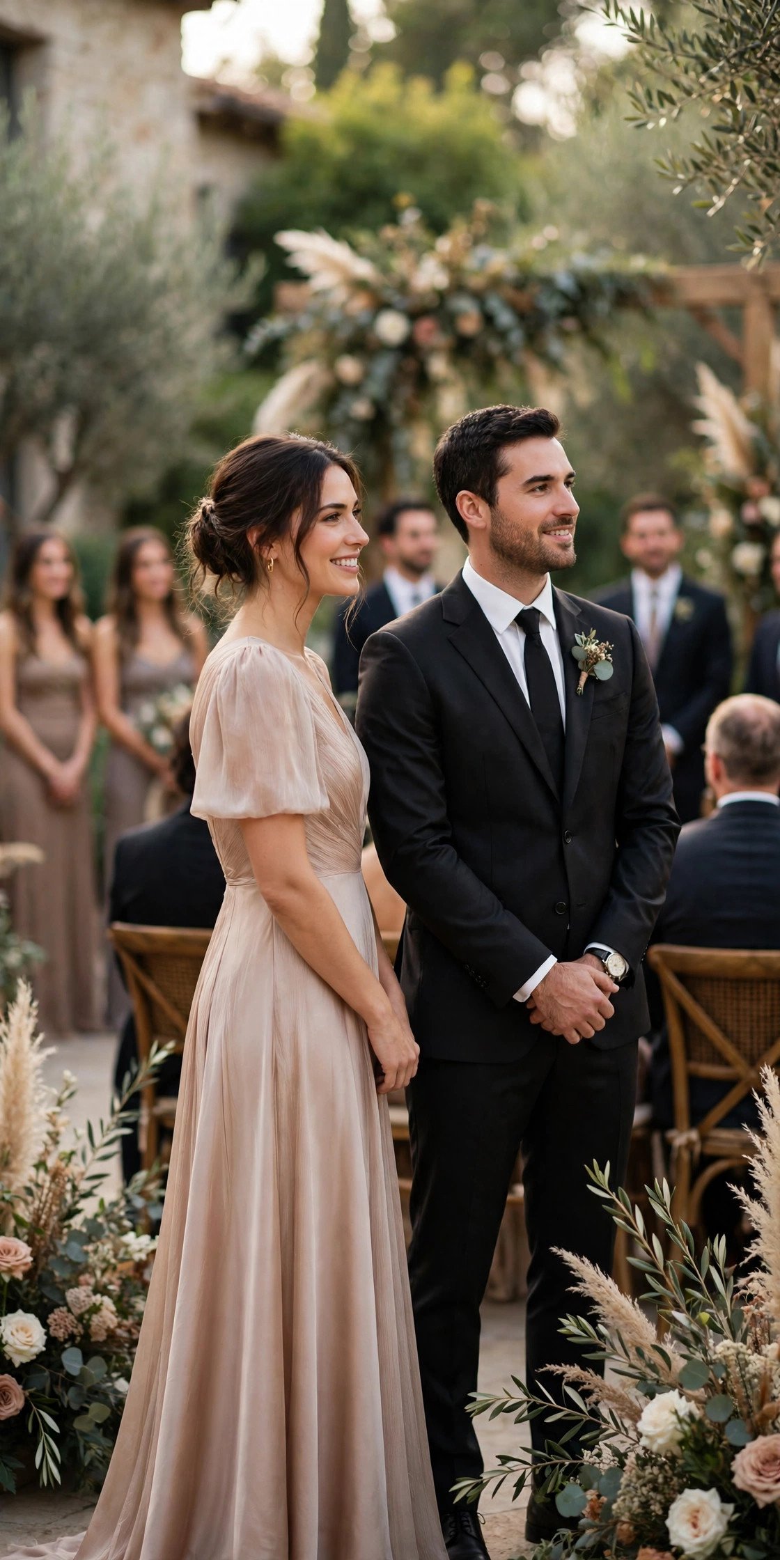 Ceremony Black Tie Optional: The Kind Middle — formal, with breathing room at a wedding weekend celebration