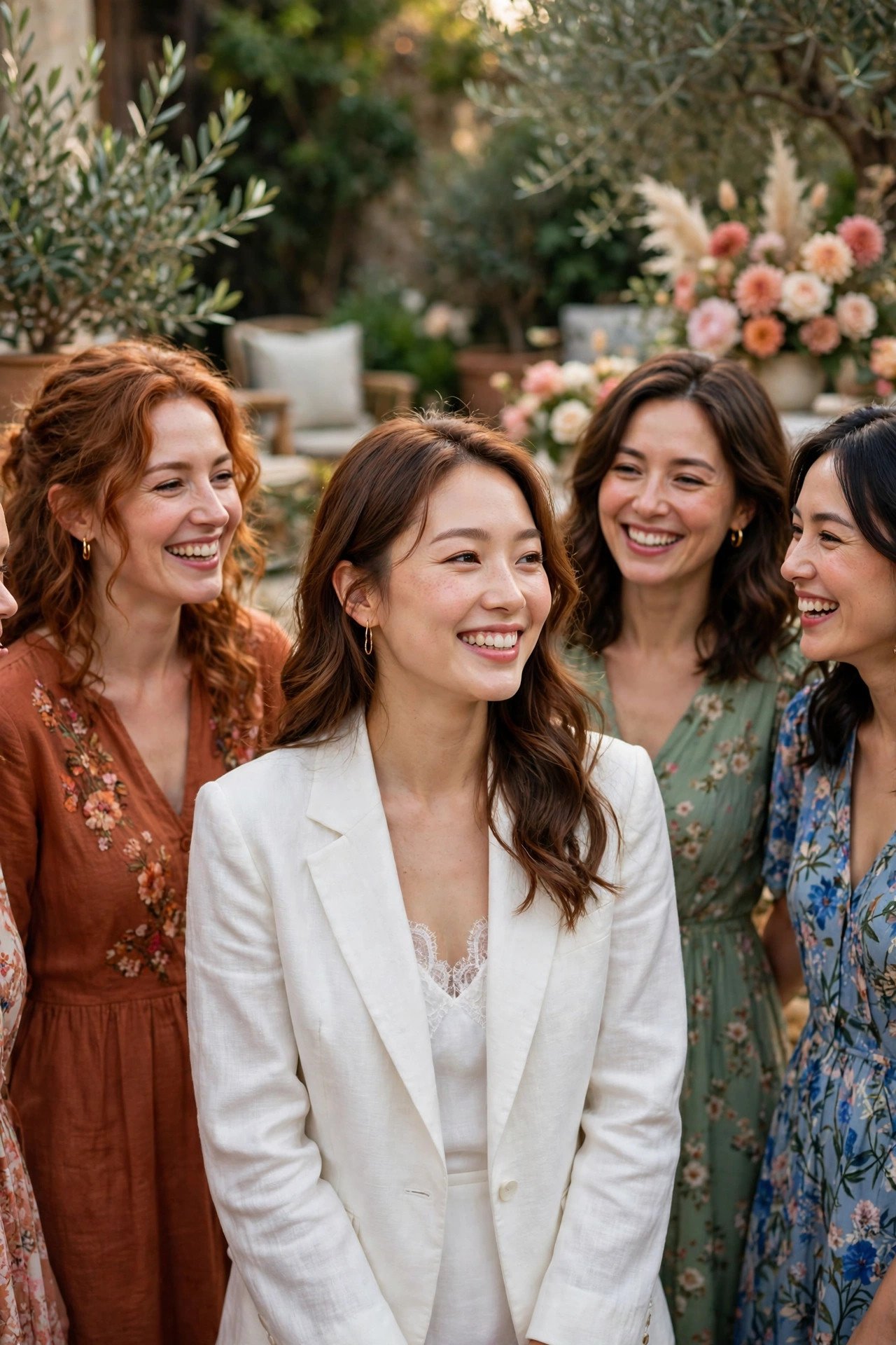 Bride's Weekend White: How Much Is Right — white all weekend, if she wants at a wedding weekend celebration