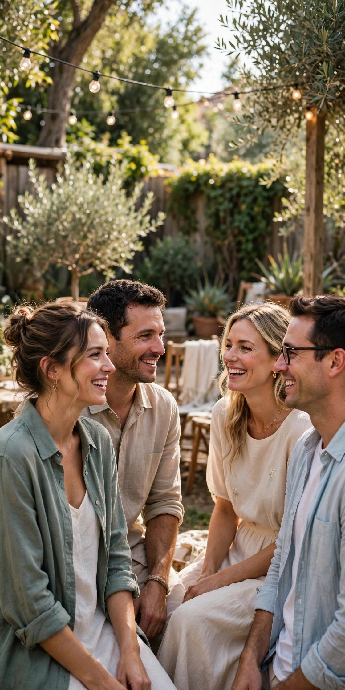 Backyard and Casual Venue Outfit — relaxed, never sloppy at a wedding weekend celebration