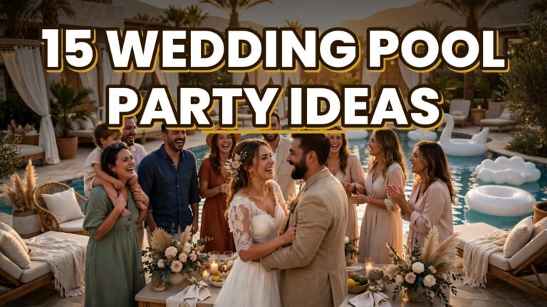 15 Wedding Pool Party Ideas (2027)