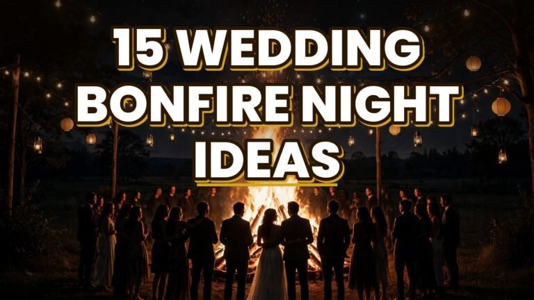 15 Wedding Bonfire Night Ideas (2027)