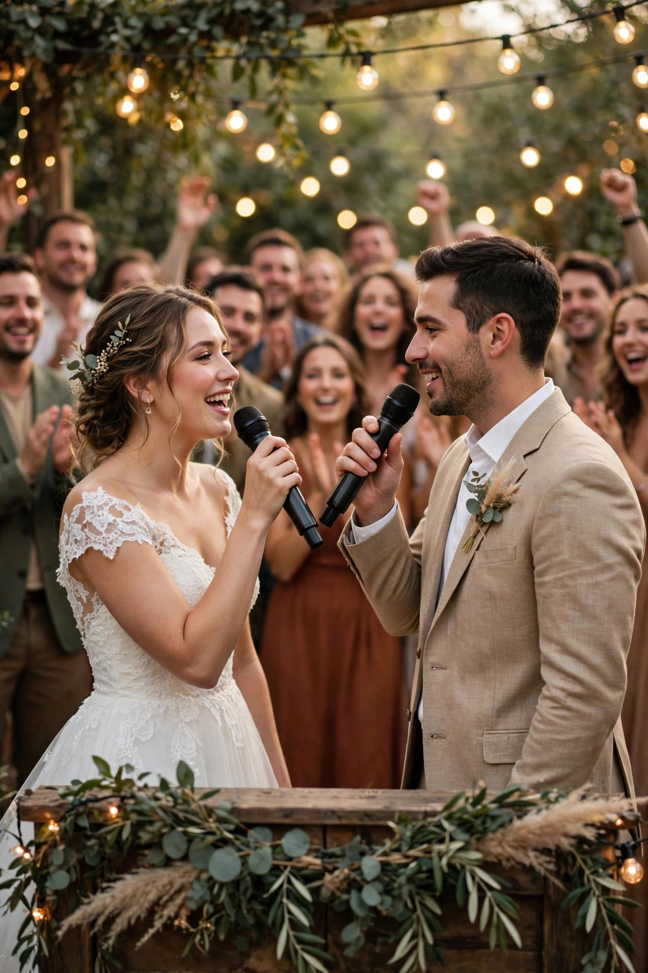 Wedding karaoke idea: The Couple's Opening Duet
