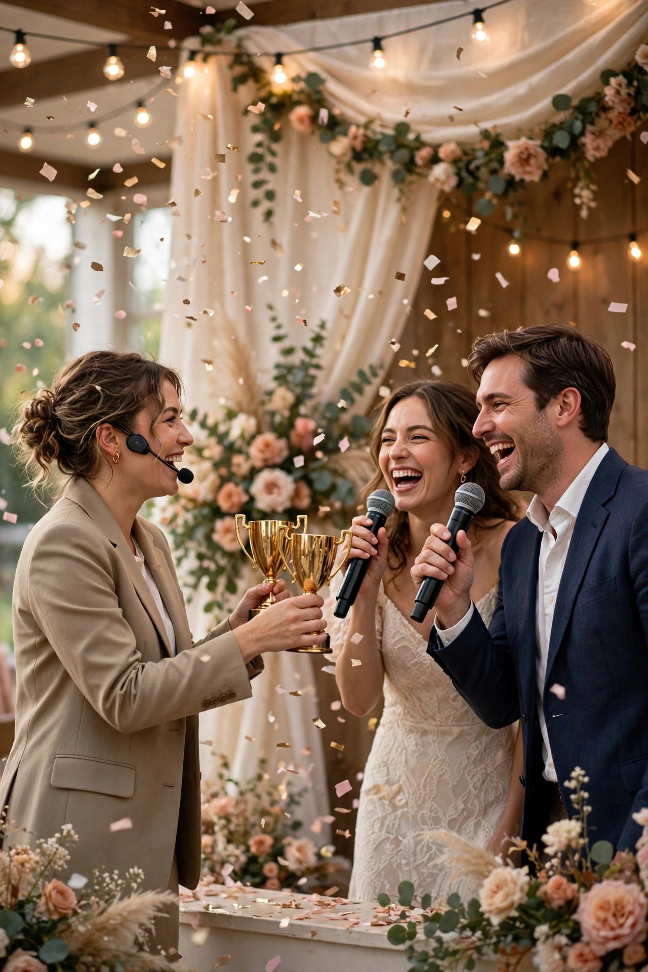 Wedding karaoke idea: Bragging-Rights Awards Moment