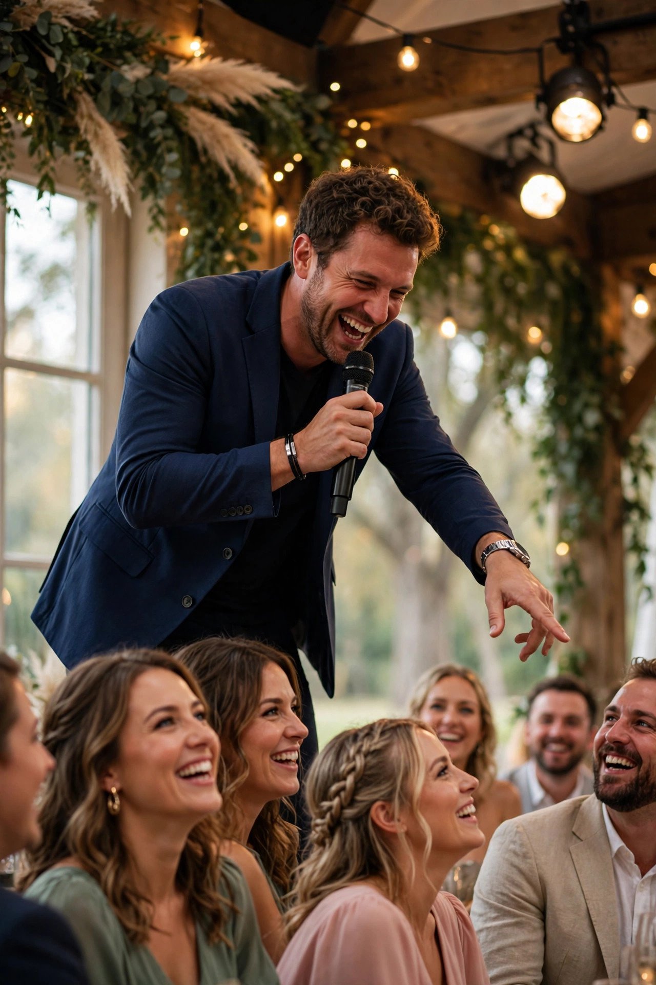 Wedding karaoke idea: Host Who Actually Hosts