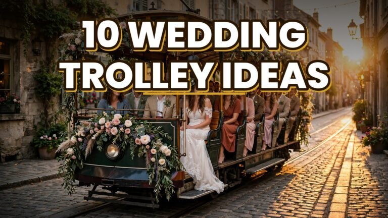 10 Wedding Trolley Ideas (2027)