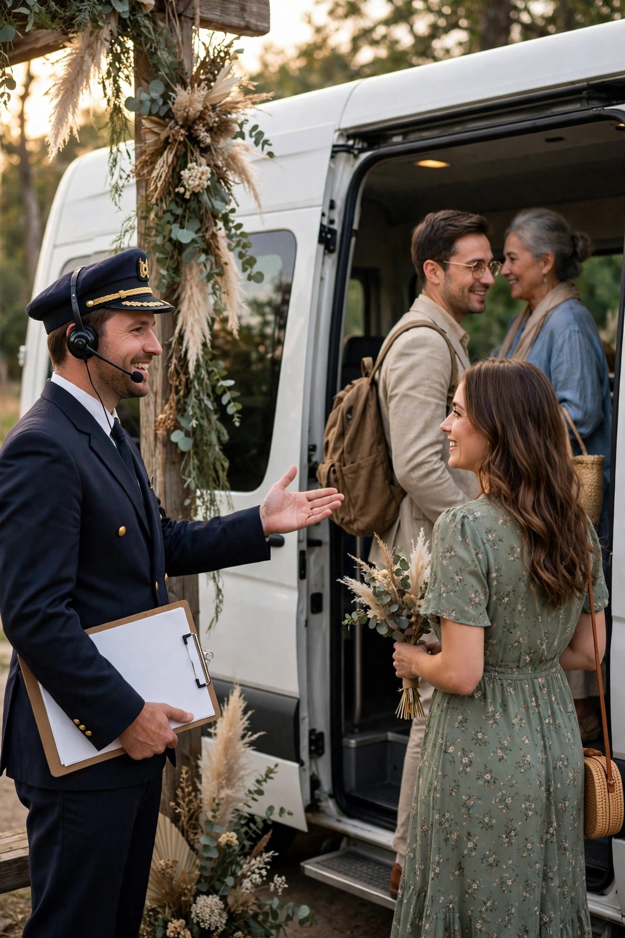 Wedding shuttle service step: Assign a Shuttle Captain