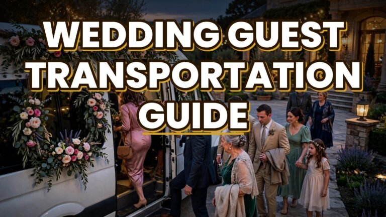 Wedding Guest Transportation Guide (2027)