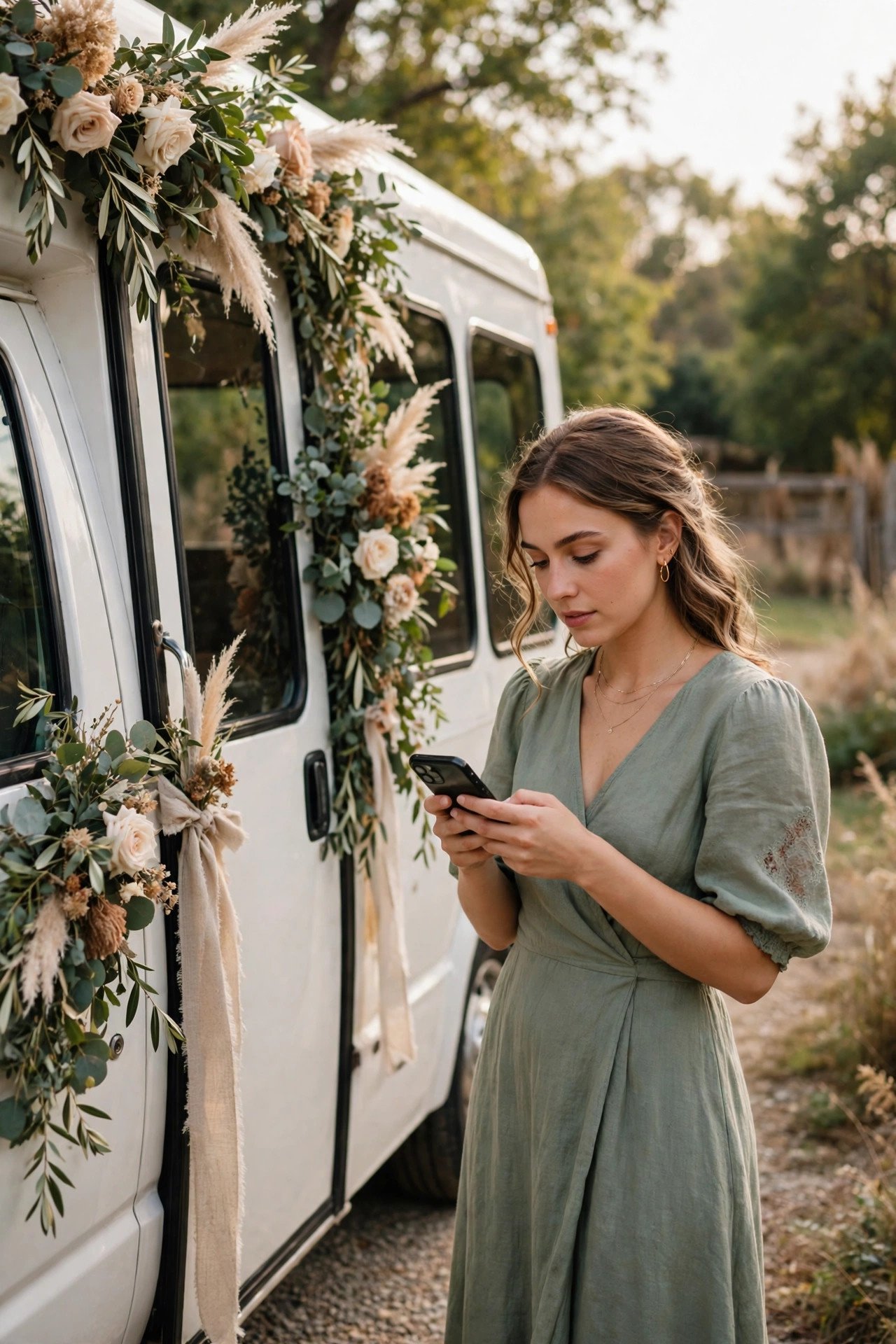 Put Transport Details on Your Website — wedding idea illustrated for 15 Wedding Transportation Tips