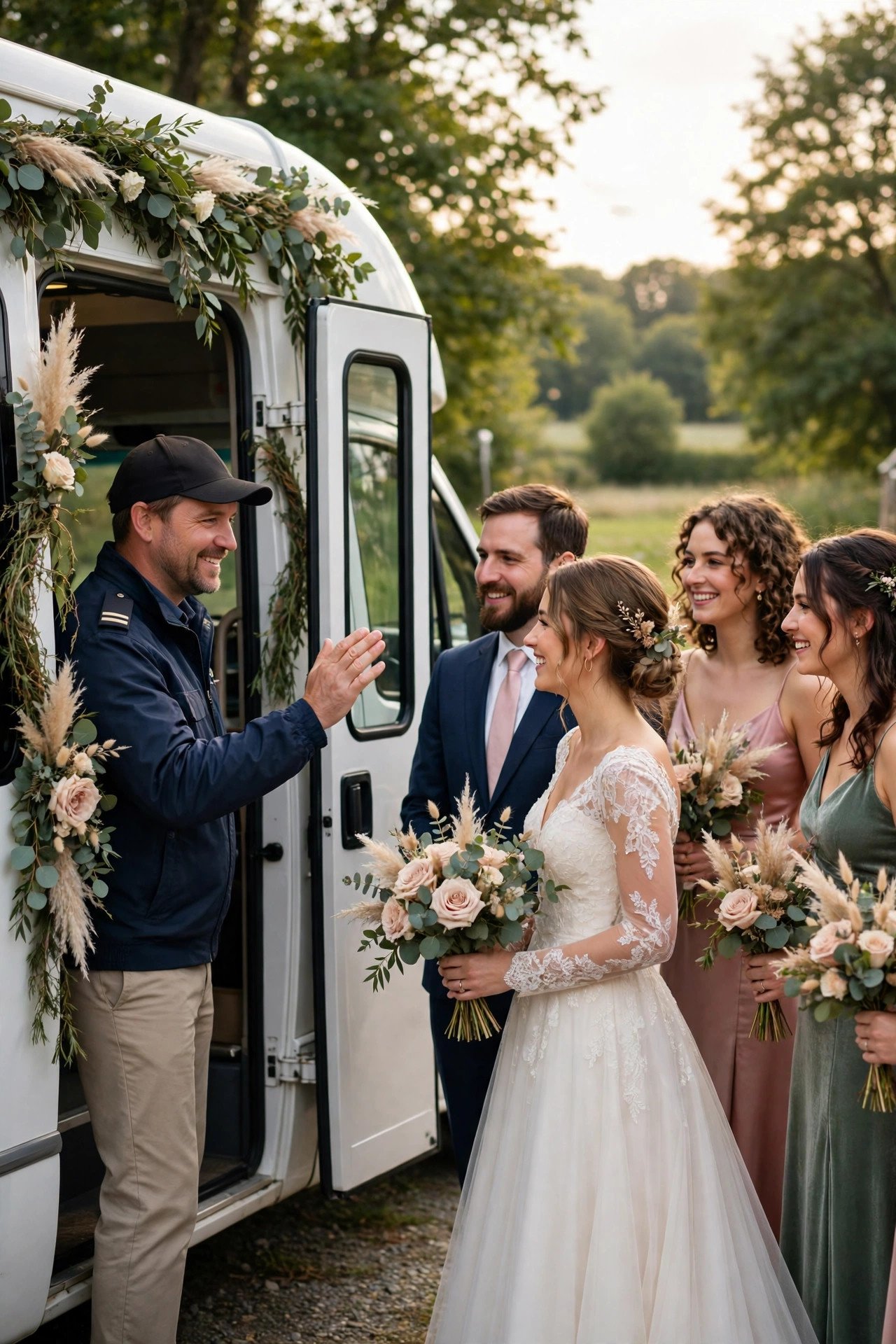 Tipping Drivers for Multi-Day Events — wedding idea illustrated for Do You Tip Wedding Transportation Drivers?