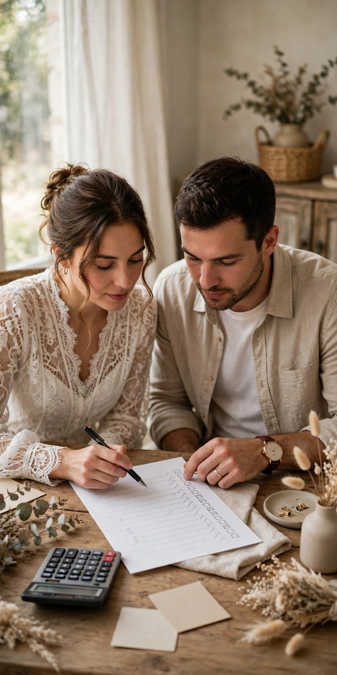 Confirm Tips in Your Final Budget — wedding idea illustrated for Do You Tip Wedding Transportation Drivers?