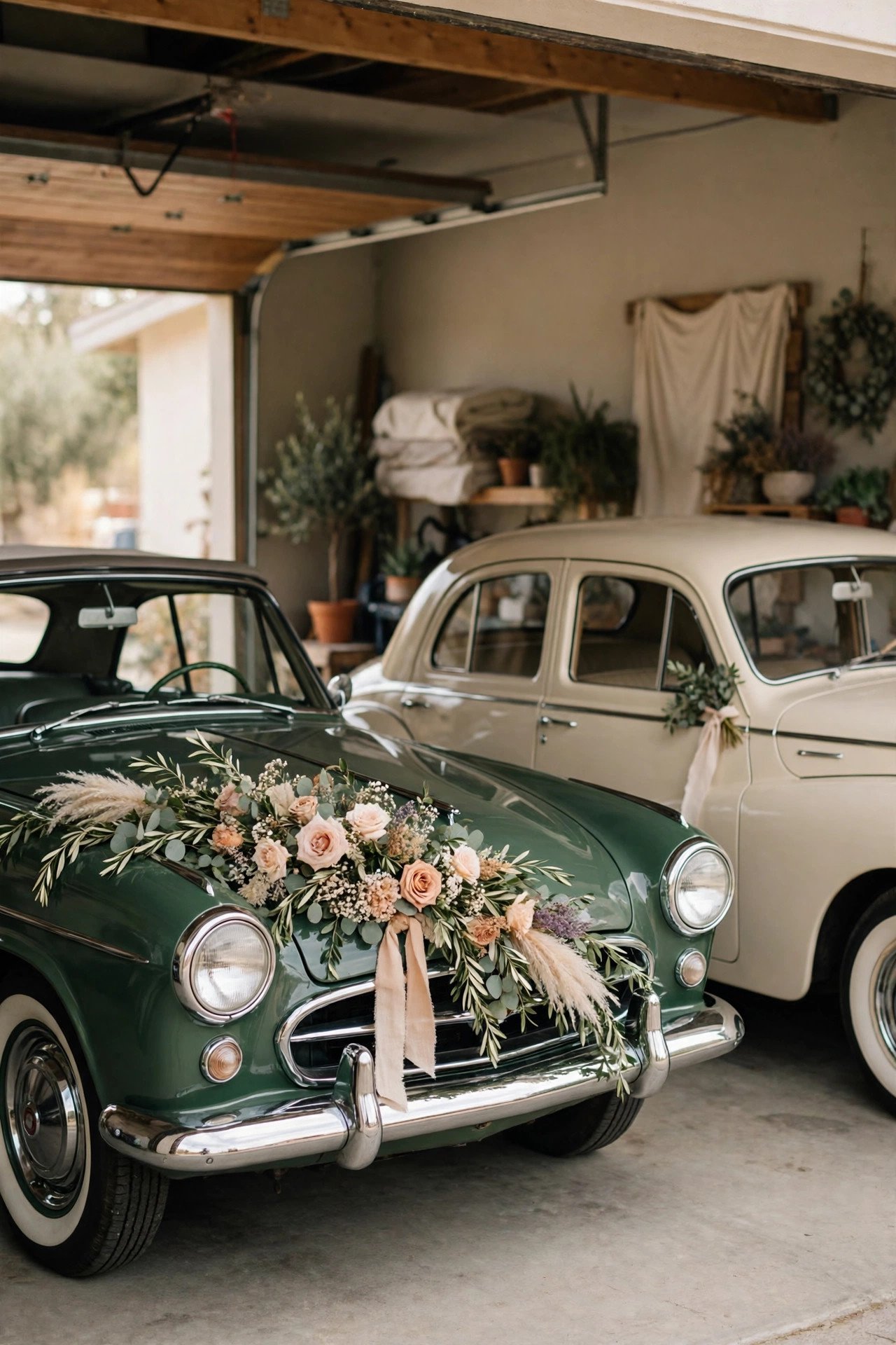 Ask About Backup Cars — wedding idea illustrated for Renting a Classic Car for Your Wedding