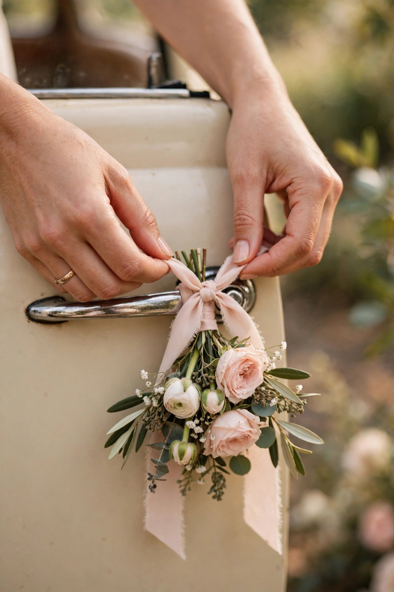 Ask About Decoration Rules — wedding idea illustrated for Renting a Classic Car for Your Wedding