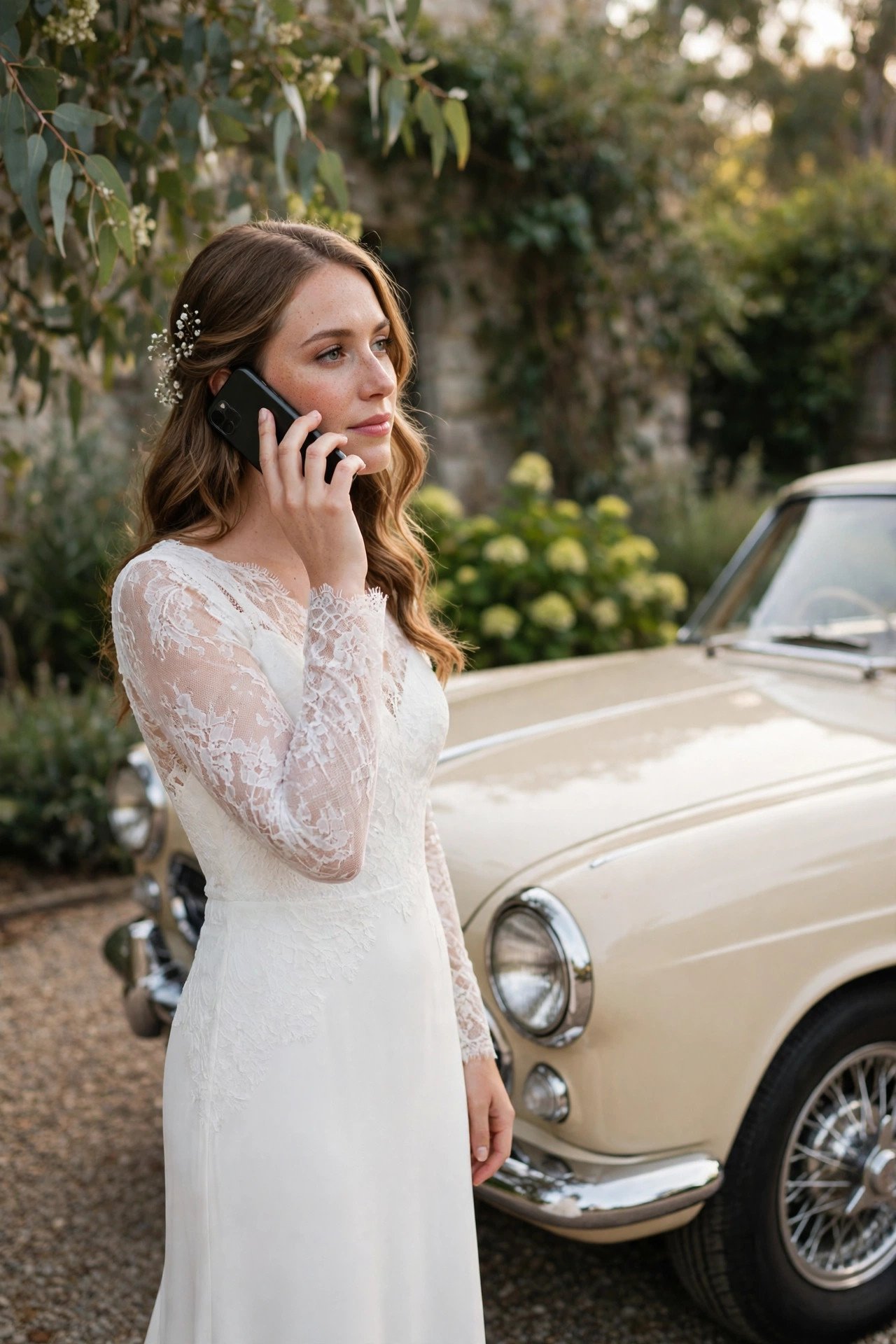 Do a Final Week-Of Confirmation — wedding idea illustrated for Renting a Classic Car for Your Wedding