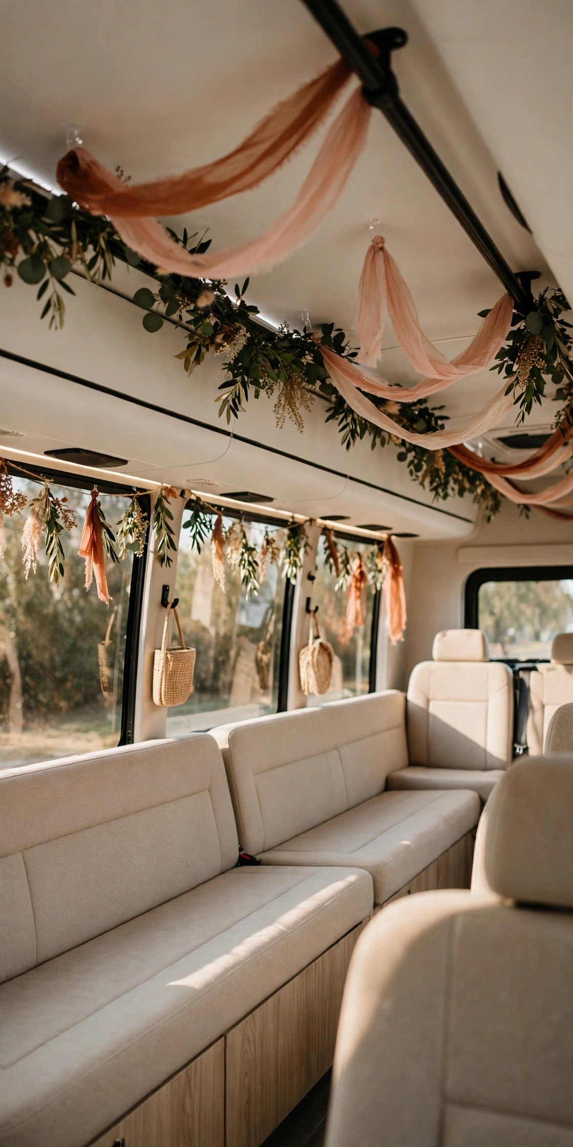 Decorate with Removable Details — wedding idea illustrated for 15 Wedding Party Bus Ideas