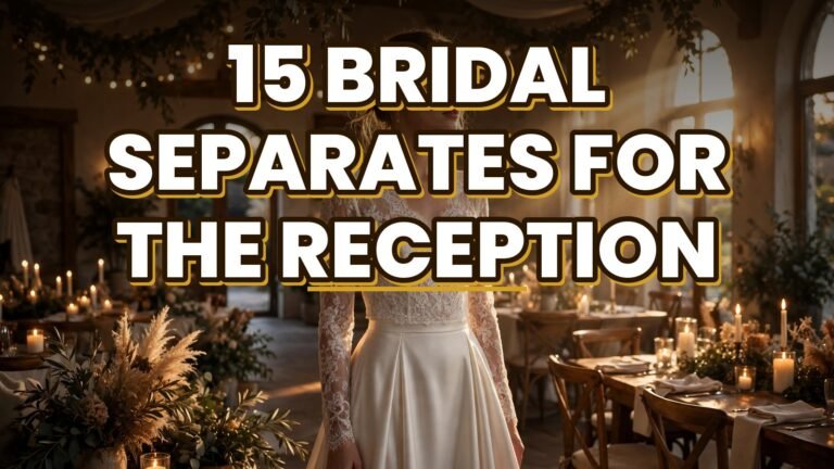 15 Bridal Separates for the Reception (2027)