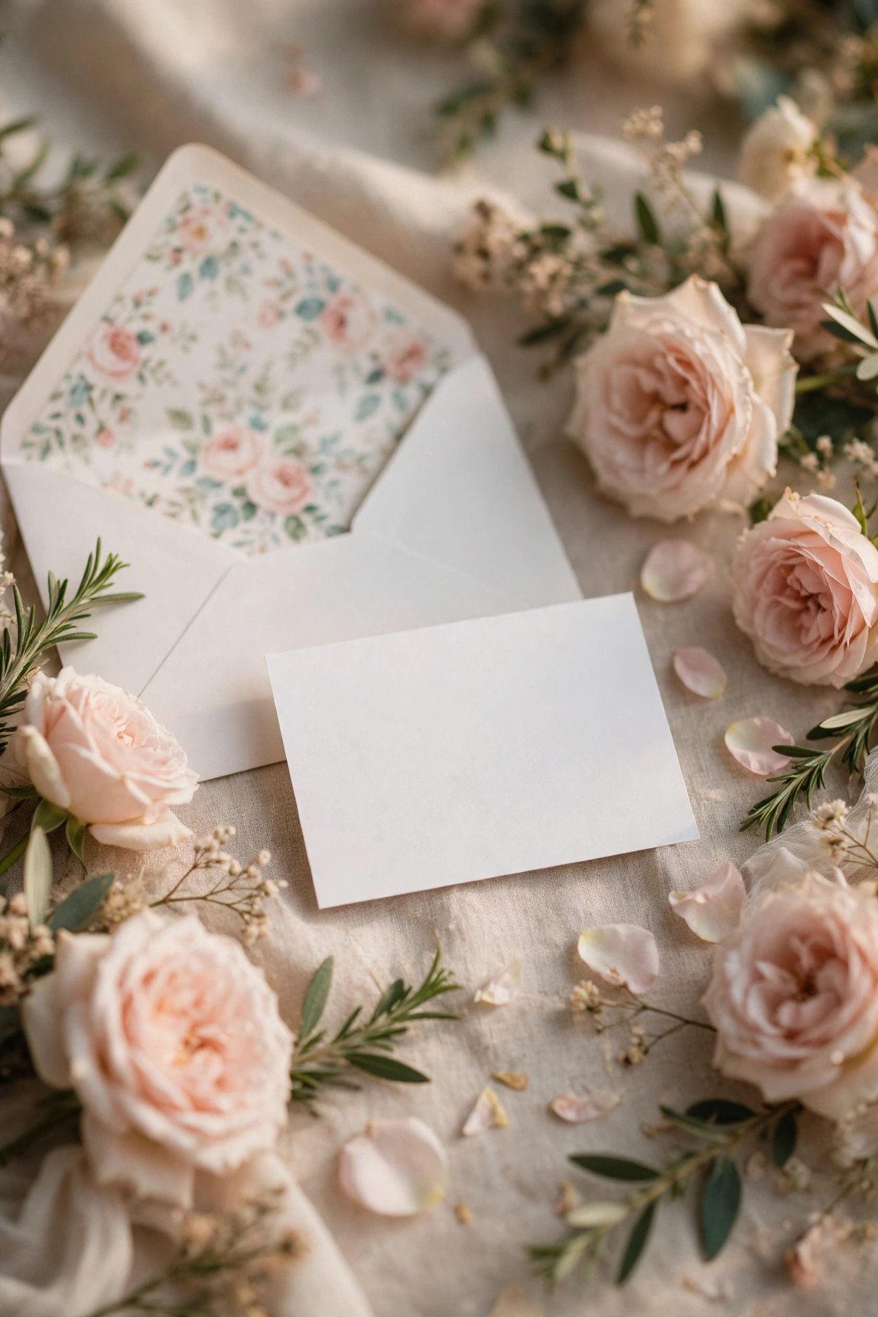 Wedding invitation wording example — Dress Code Line — Garden Party
