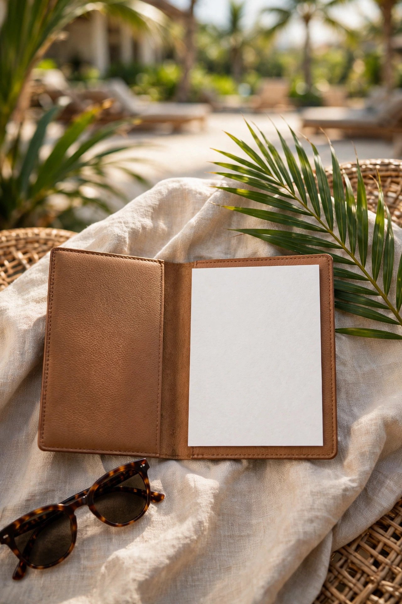 Destination wedding invitation with adults-only wording for the resort weekend