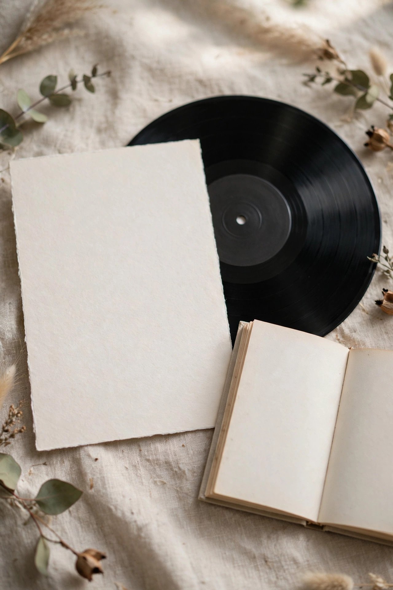 Casual invitation opening with a favorite lyric or quote
