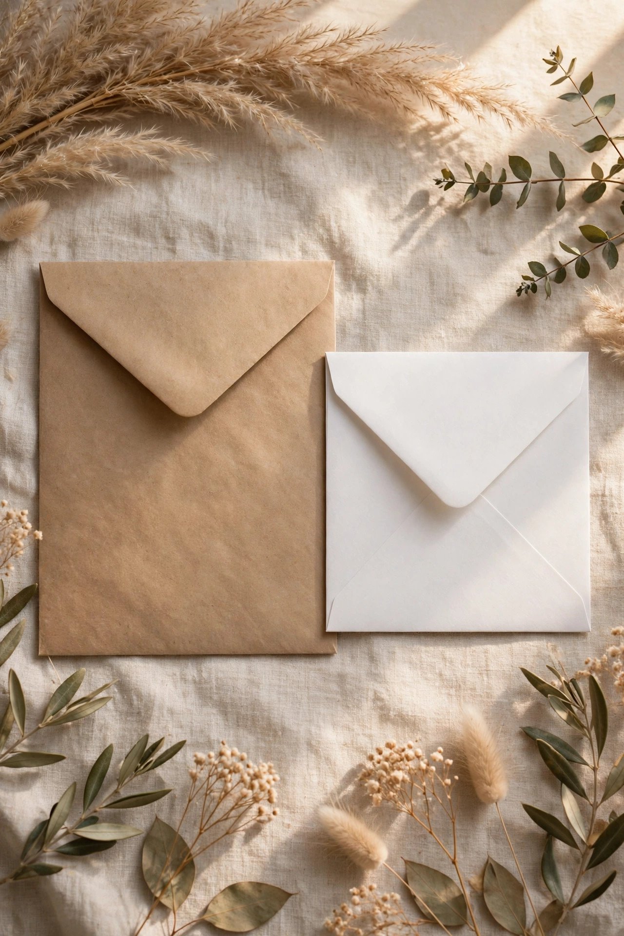 Envelope addressed to parents only with no family line