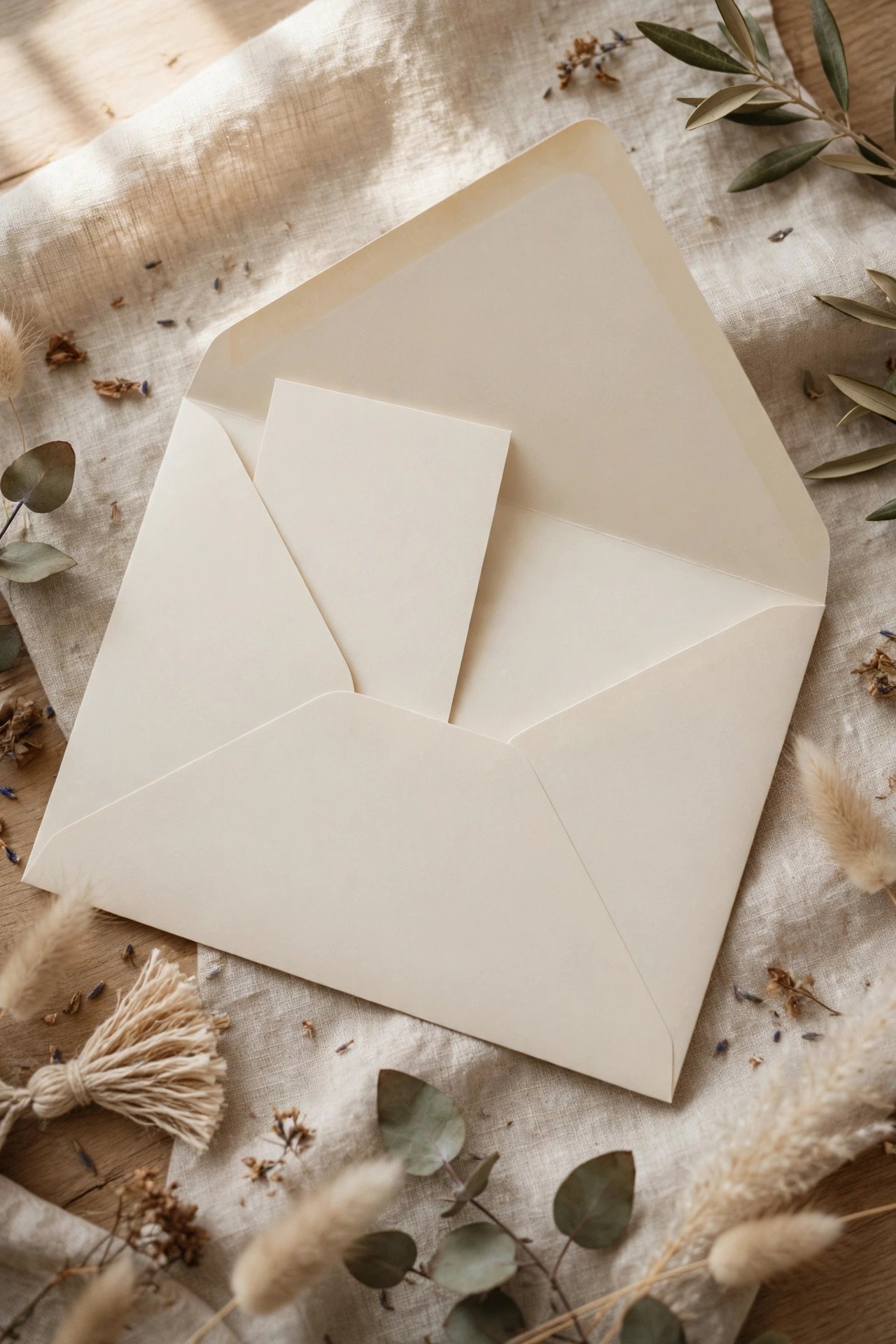 Inner envelope reading a guest's name and Guest