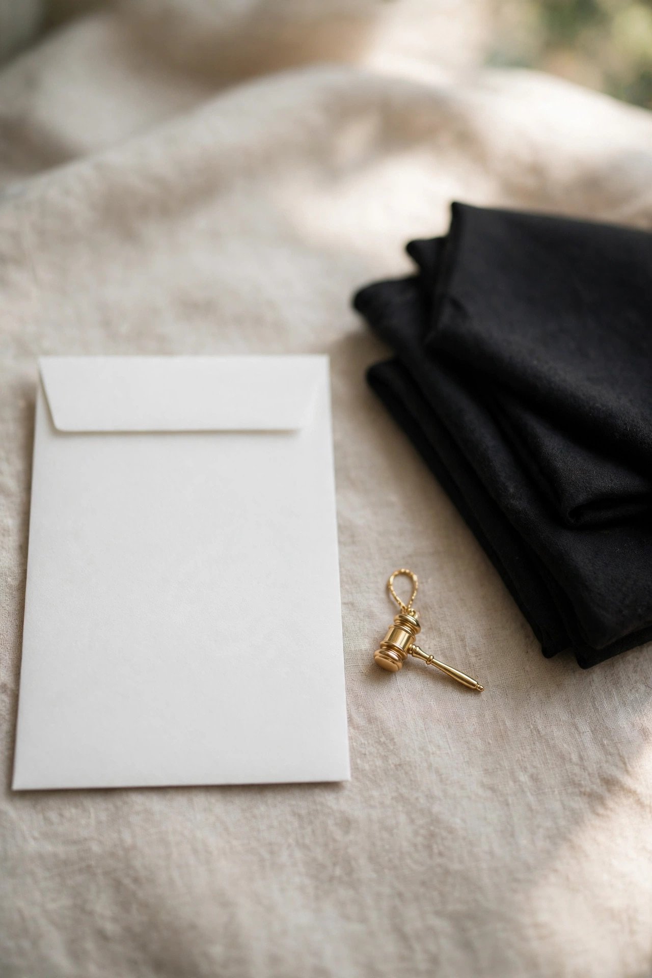 Envelope addressed to a reverend with full formal title