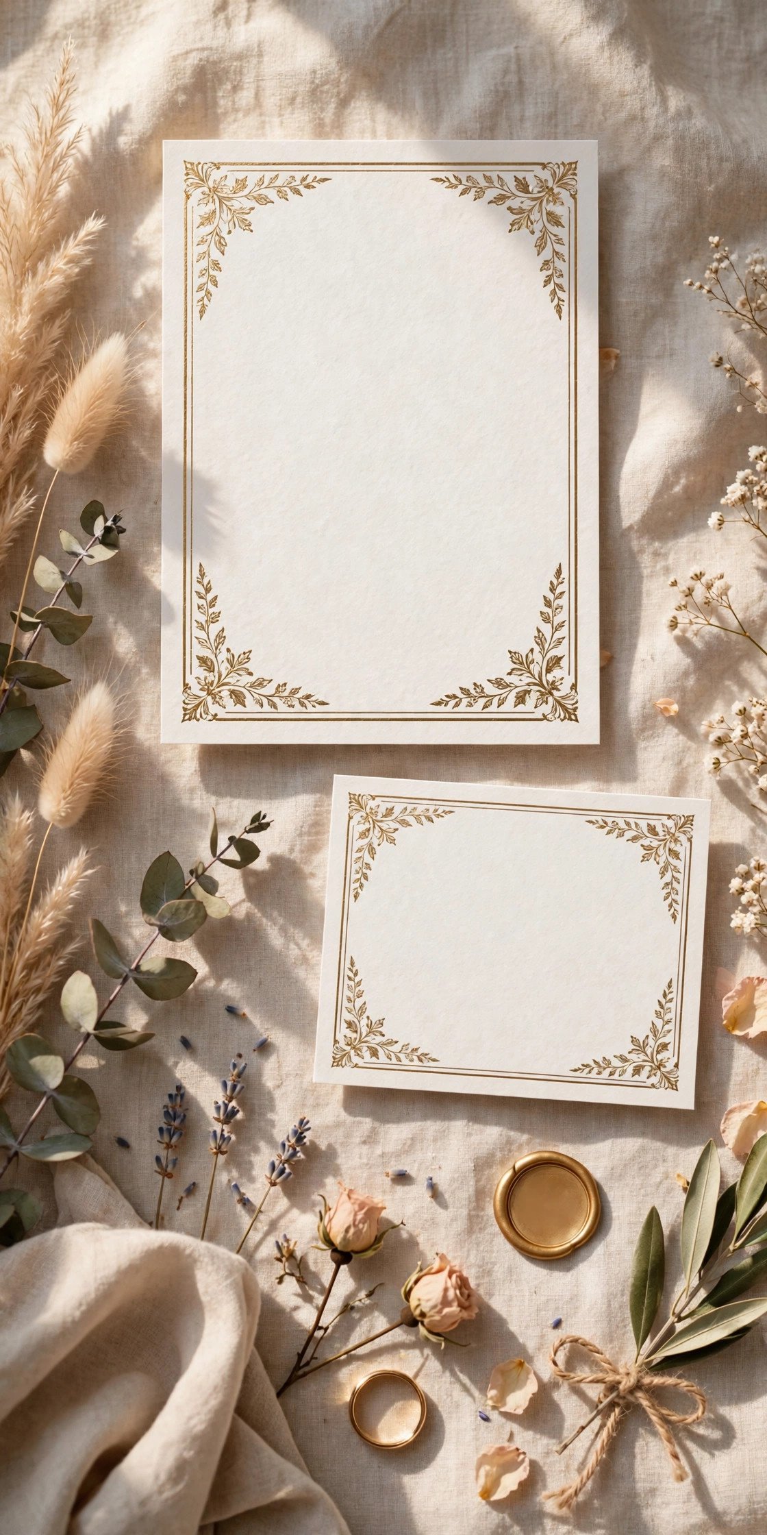 A formal wedding invitation with elegant online RSVP wording