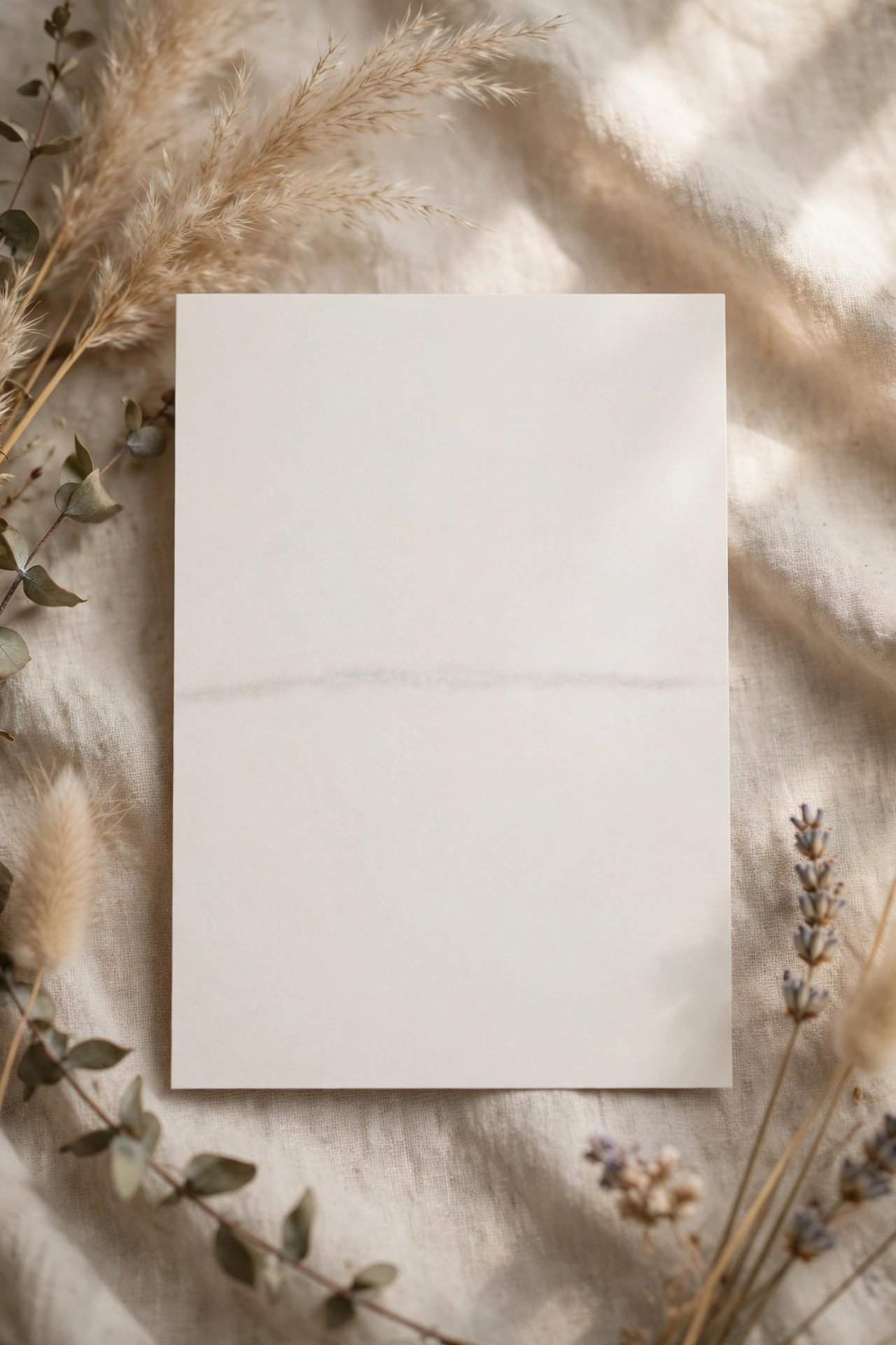 A minimalist invitation details card with a single RSVP line