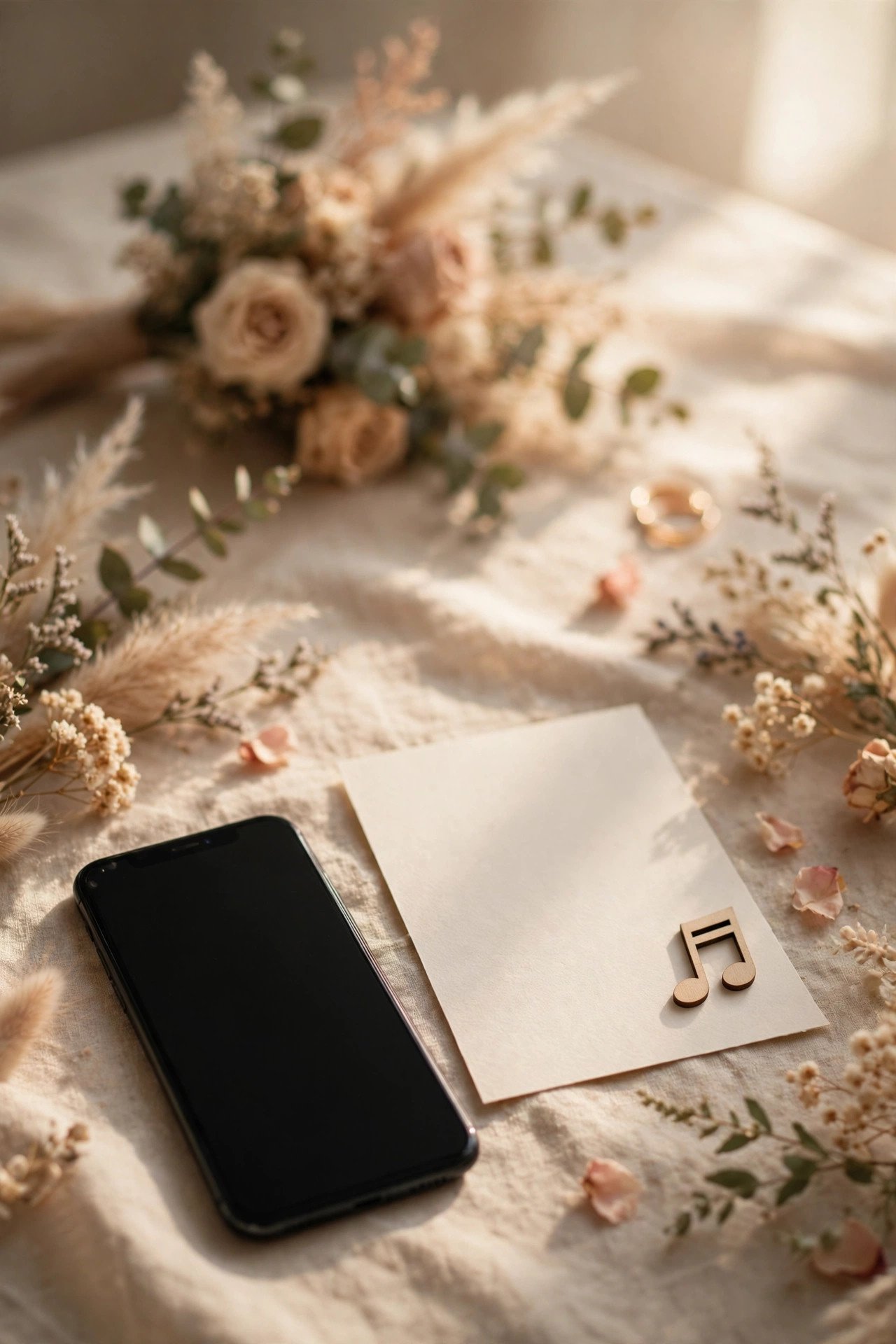 An online RSVP form with a song request field