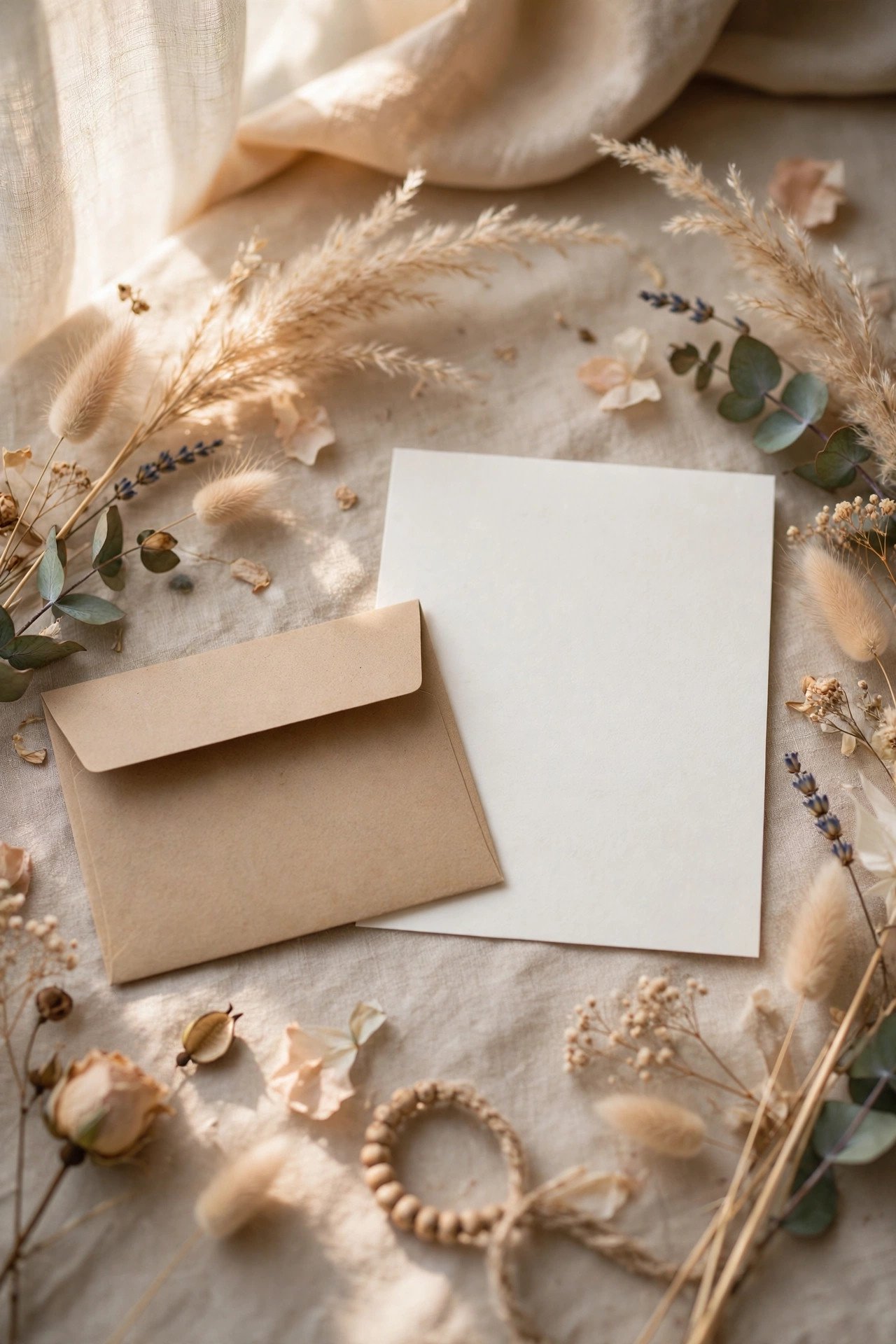 Wedding stationery suite piece: rsvp envelope