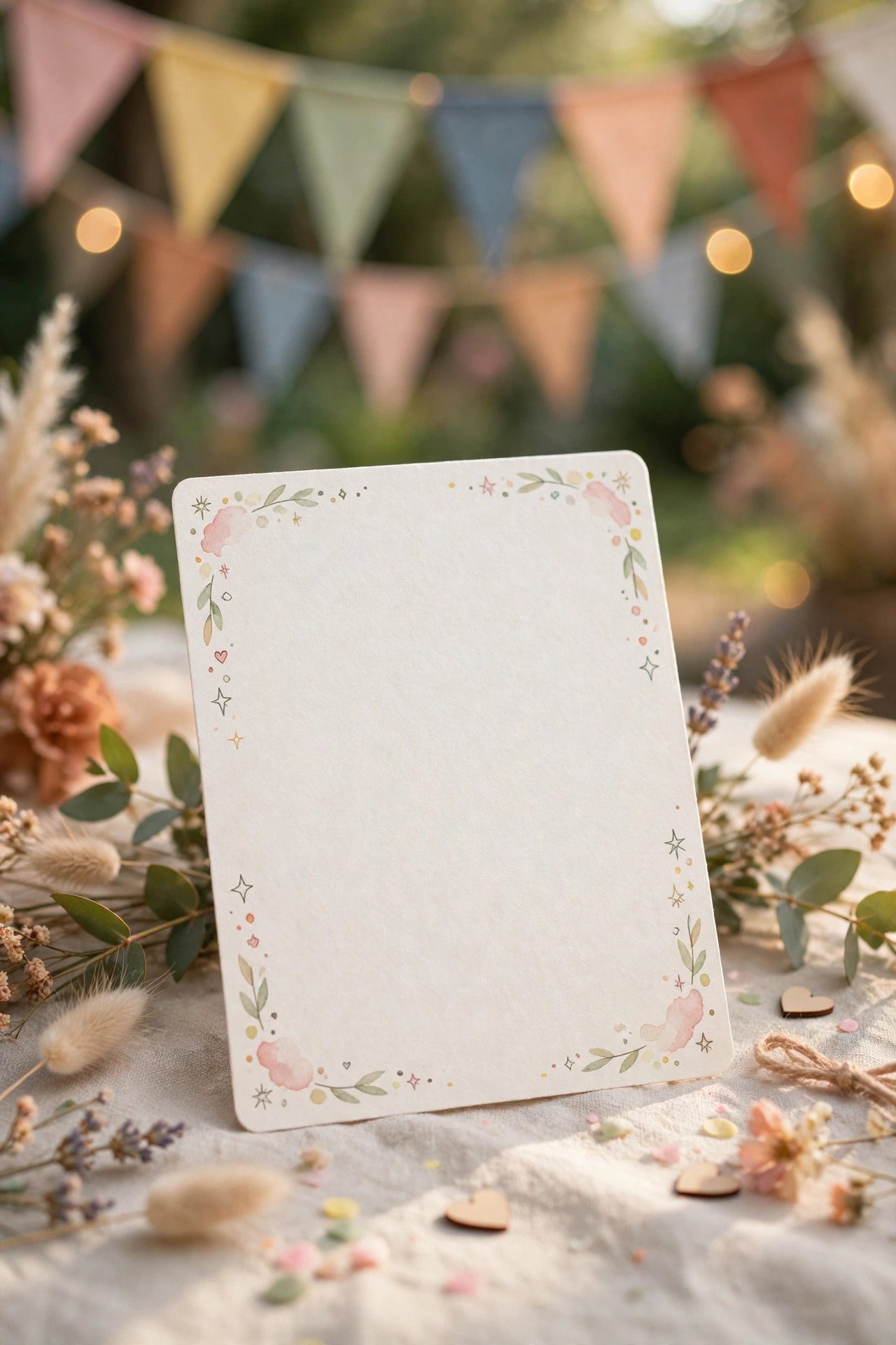Engagement party invitation showing kids-welcome wording wording
