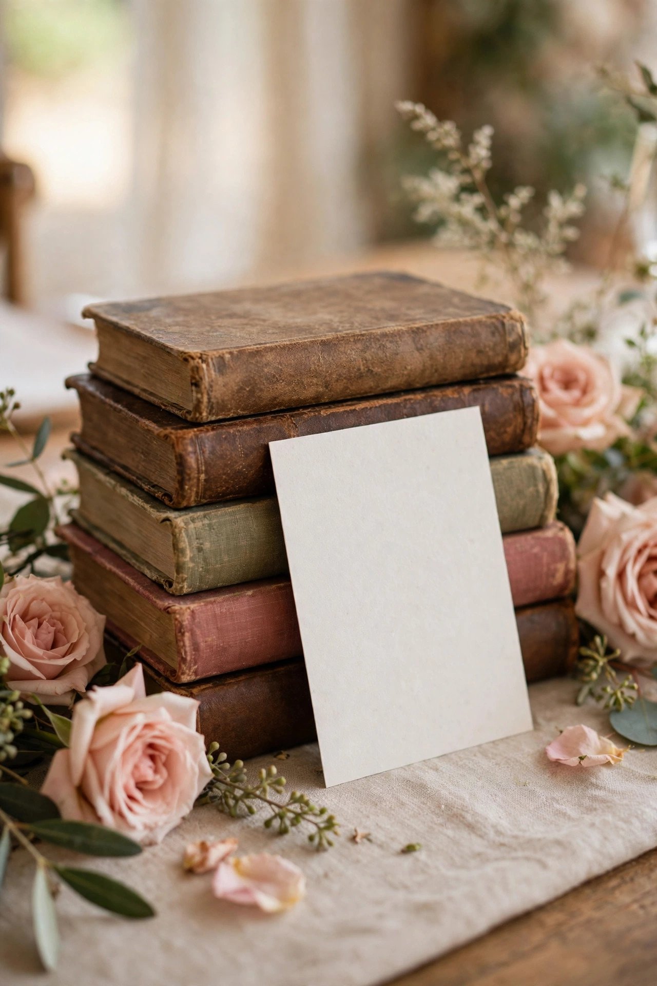 Favorite Books and Novels — wedding table name card idea for reception seating