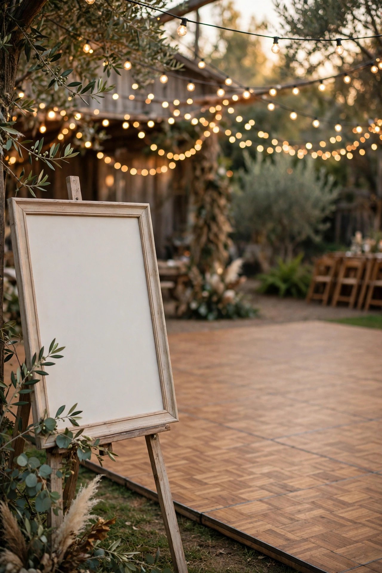 The Dance Floor Sign — wedding sign idea from the complete signage checklist