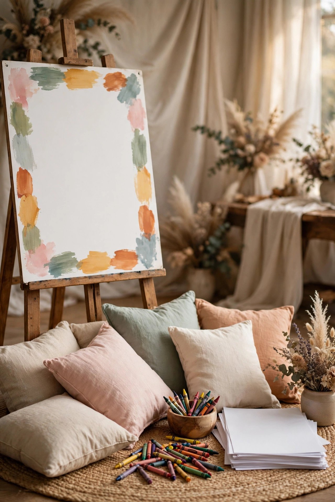The Kids' Corner Sign — wedding sign idea from the complete signage checklist