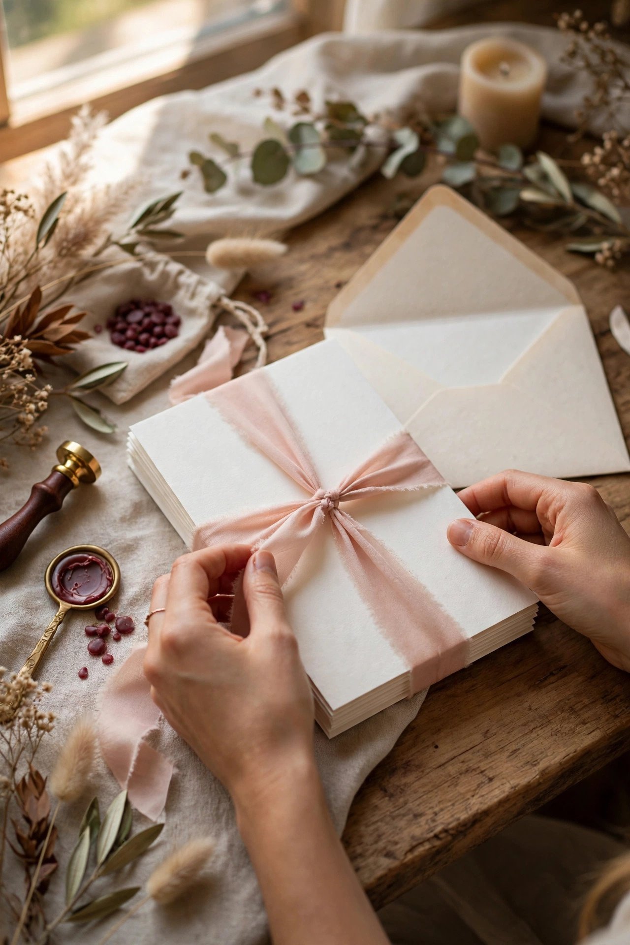 Assemble One Perfect Suite and Weigh It — wedding invitation timeline step for stress-free stationery planning