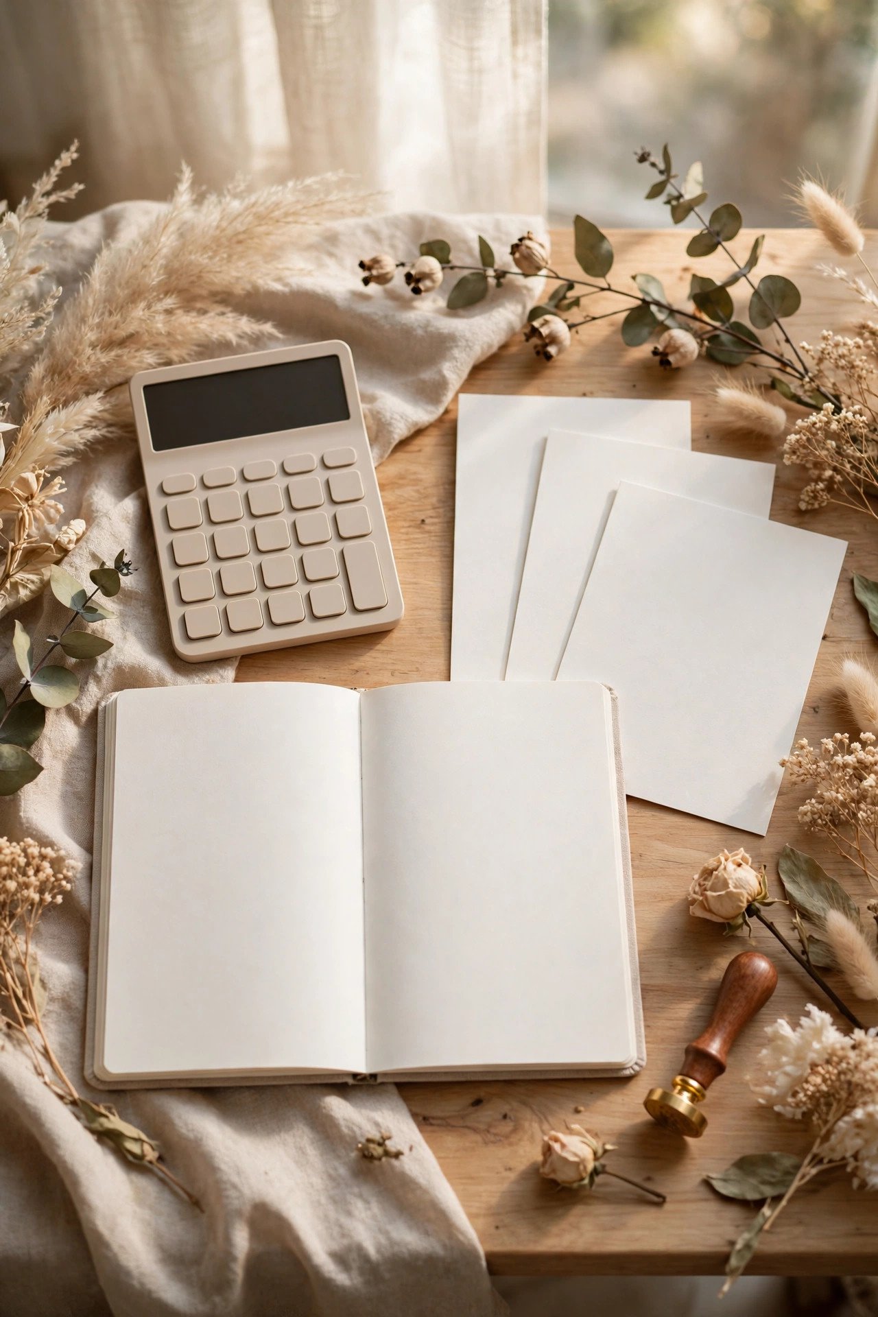 Setting Your Total Paper Goods Budget — wedding paper goods budget line with typical price guidance