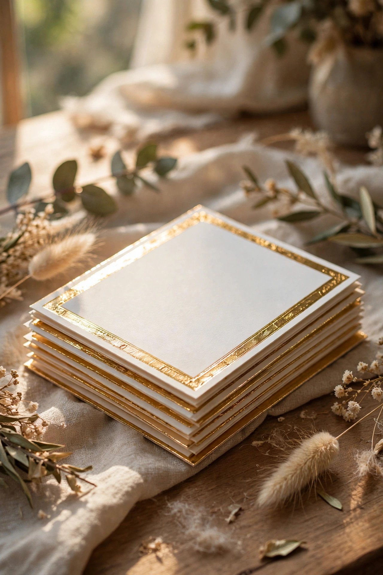 Letterpress and Foil Upgrades — wedding paper goods budget line with typical price guidance
