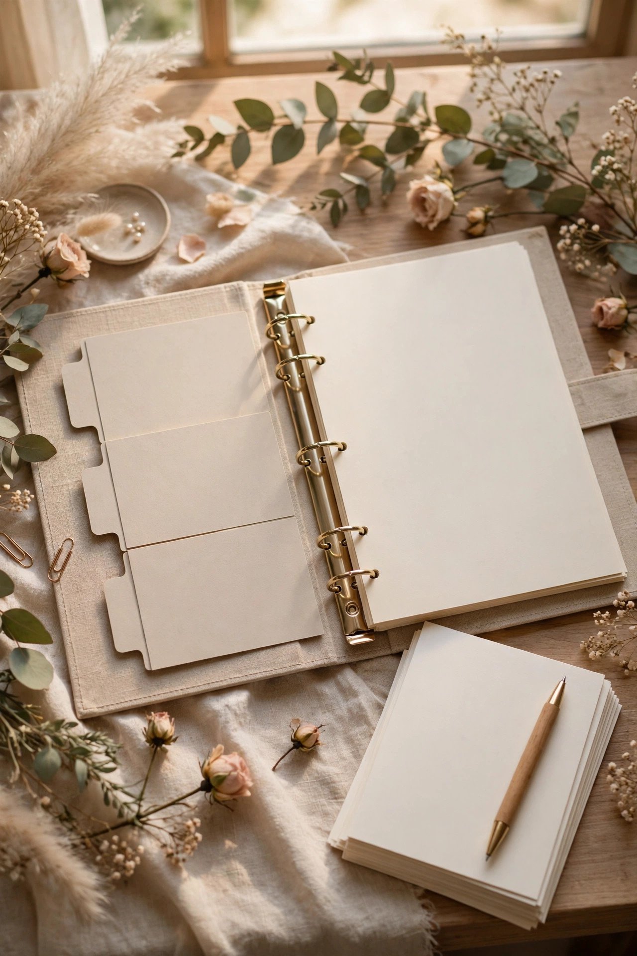 Tracking It All: Your Paper Budget Worksheet — wedding paper goods budget line with typical price guidance