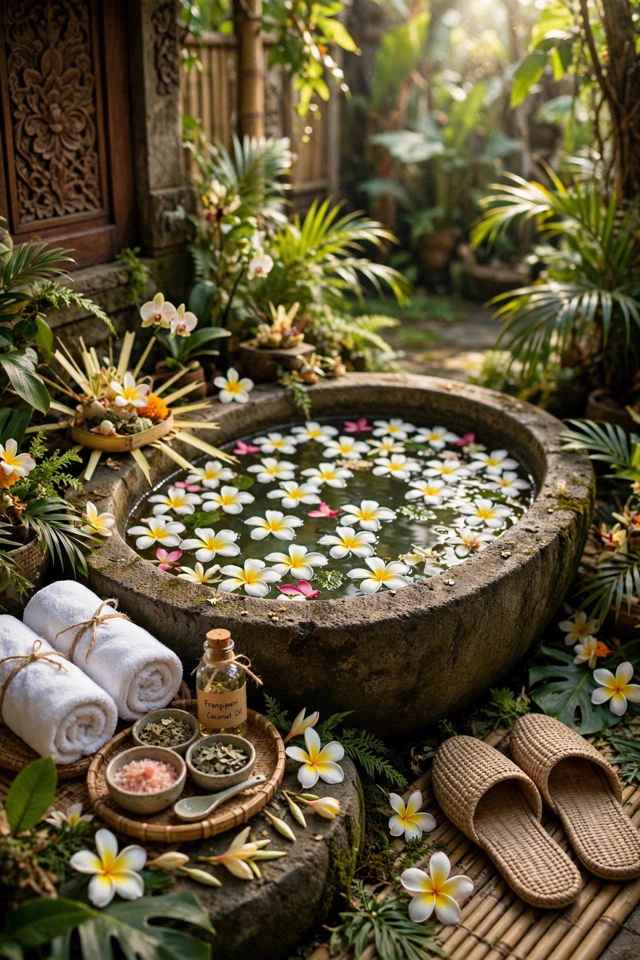 Couples Spa and Flower Bath Rituals — Bali honeymoon highlight for a romantic island trip