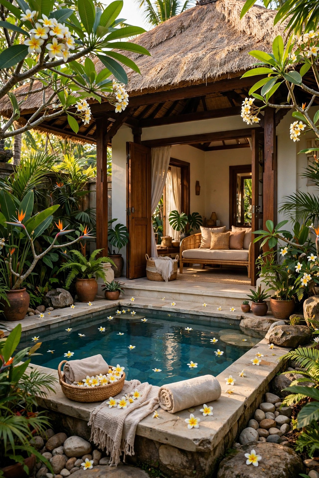 Private Pool Villa Stays — Bali honeymoon highlight for a romantic island trip