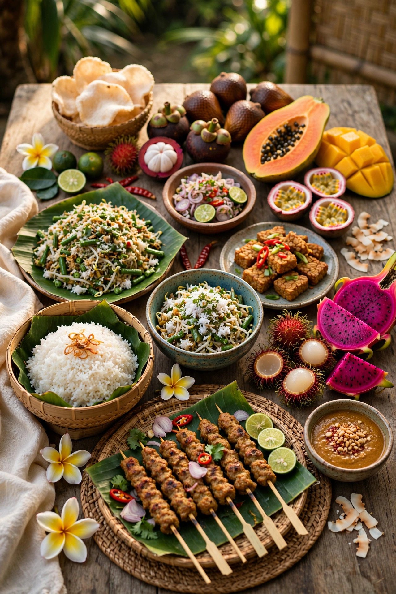 Balinese Food to Try Together — Bali honeymoon highlight for a romantic island trip
