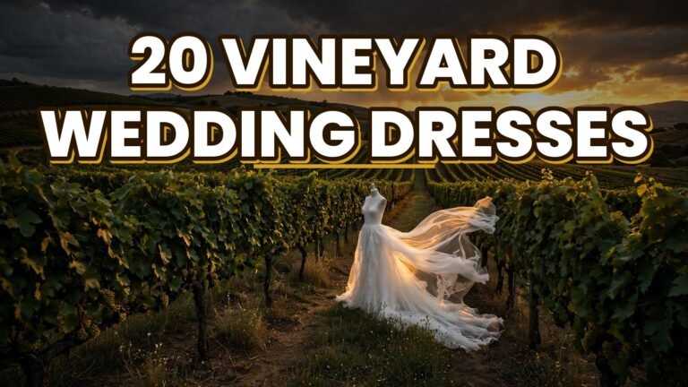 20 Vineyard Wedding Dresses (2027)