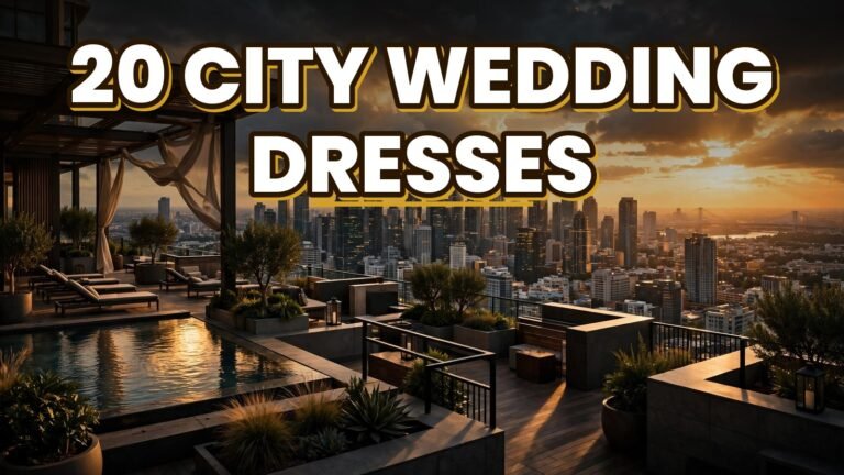 20 City Wedding Dresses (2027)