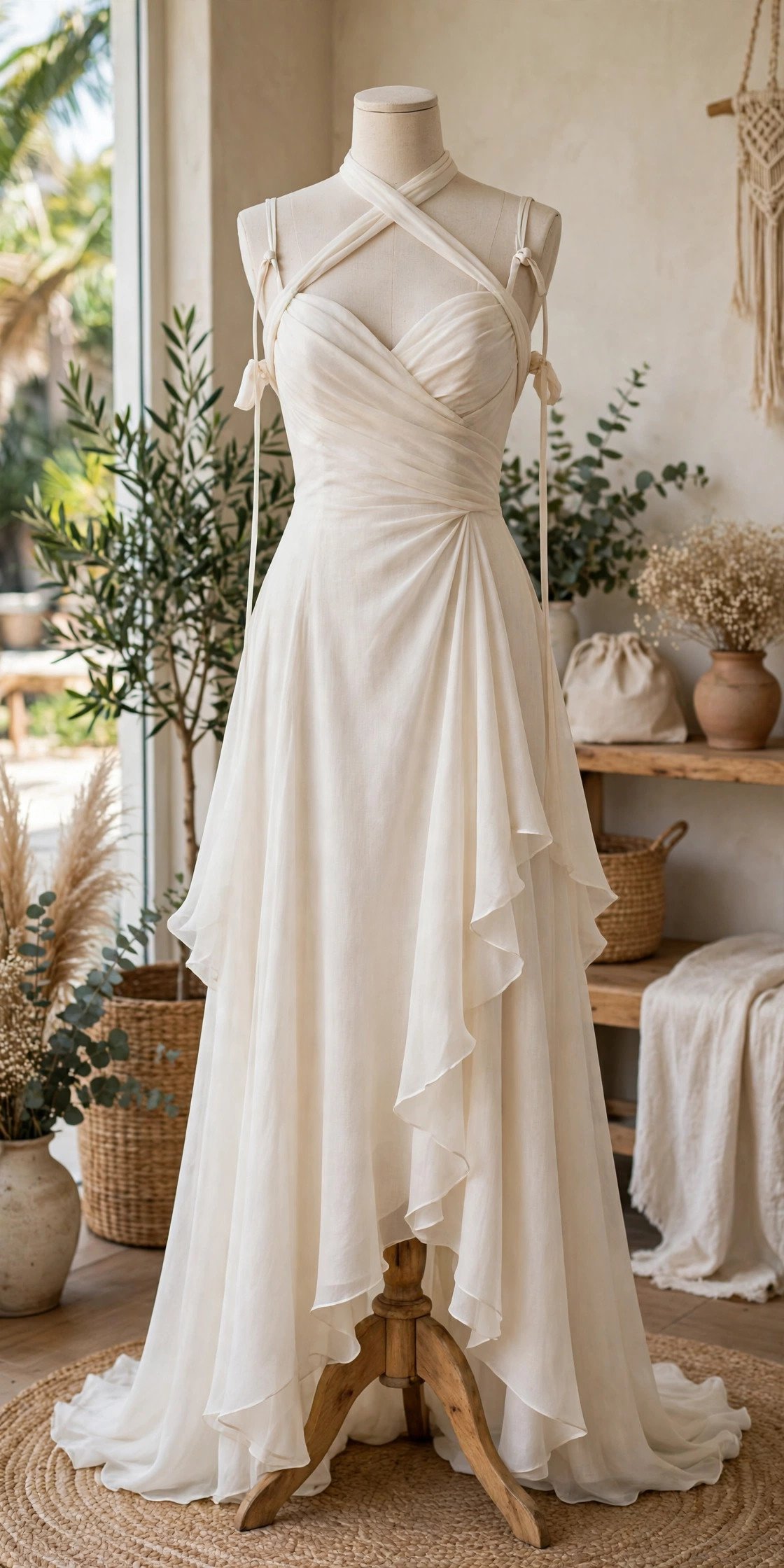 Convertible Strap Gown With Three Neckline Looks — destination wedding dresses idea for a 2027 wedding