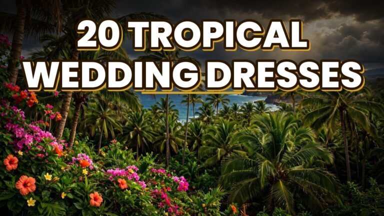 20 Tropical Wedding Dresses (2027)