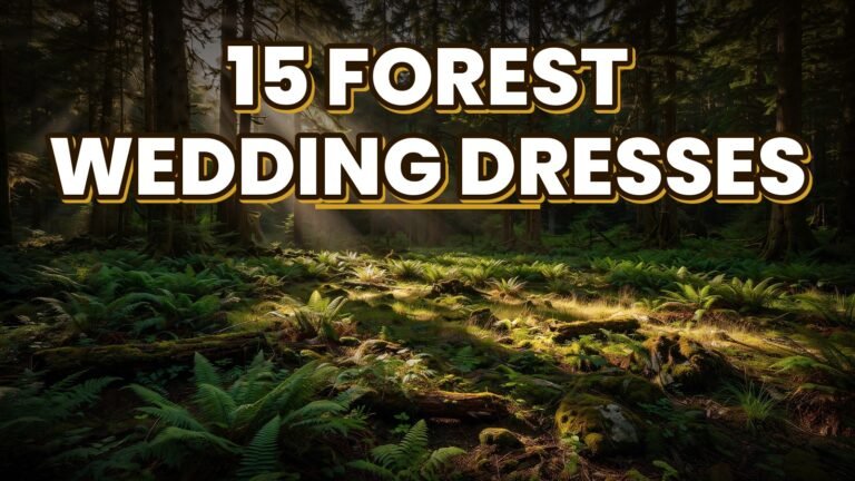 15 Forest Wedding Dresses (2027)