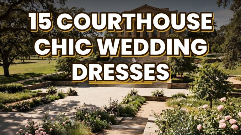 15 Courthouse Chic Wedding Dresses (2027)