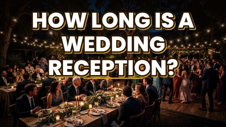 How Long Is a Wedding Reception? (2027)