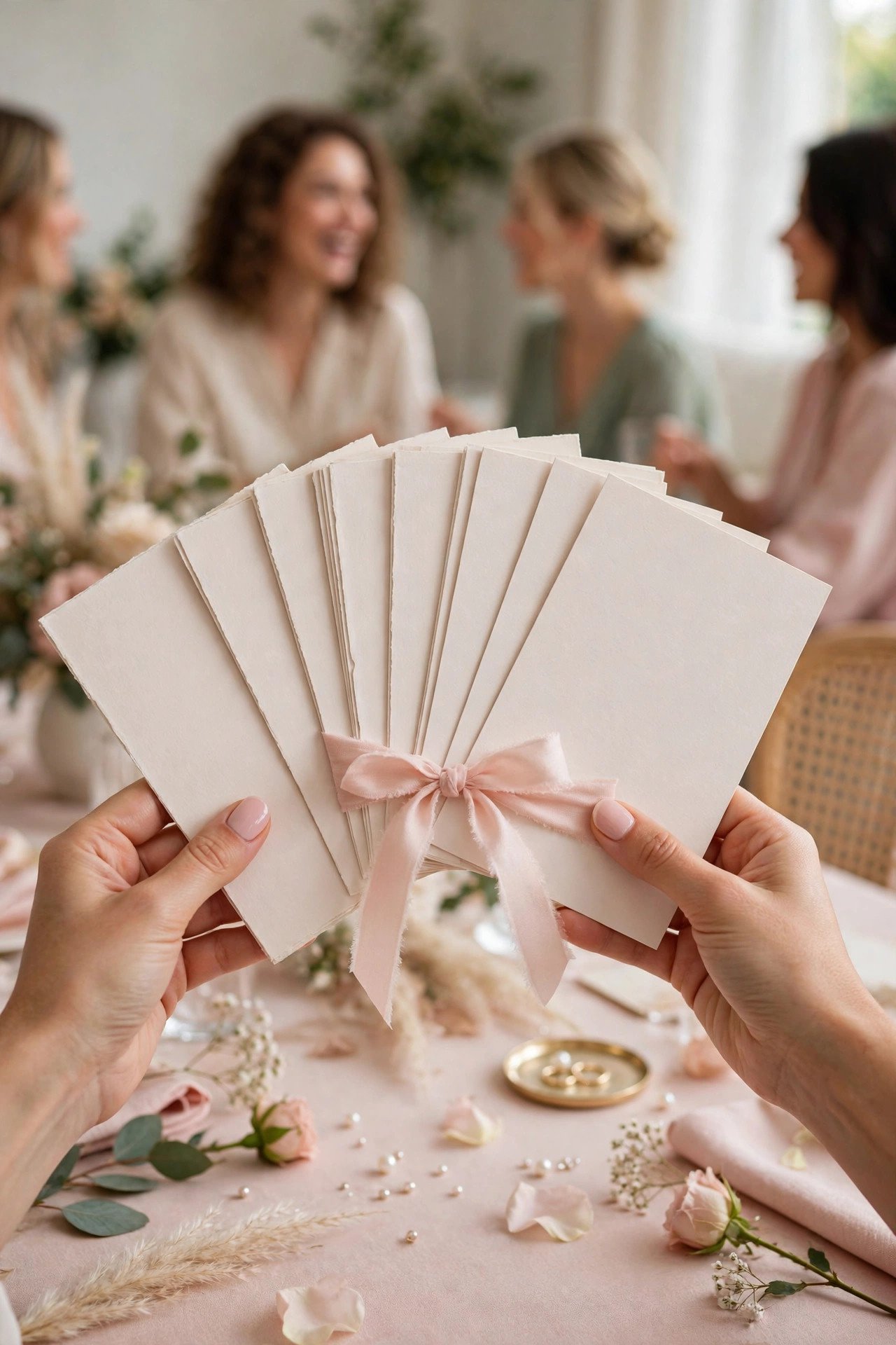 Would she rather bridal shower game cards fanned out on a table