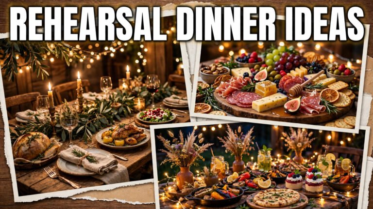 Make the Most of Your Rehearsal Dinner: 10 Ideas