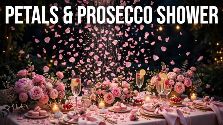 Petals and Prosecco Bridal Shower Ideas